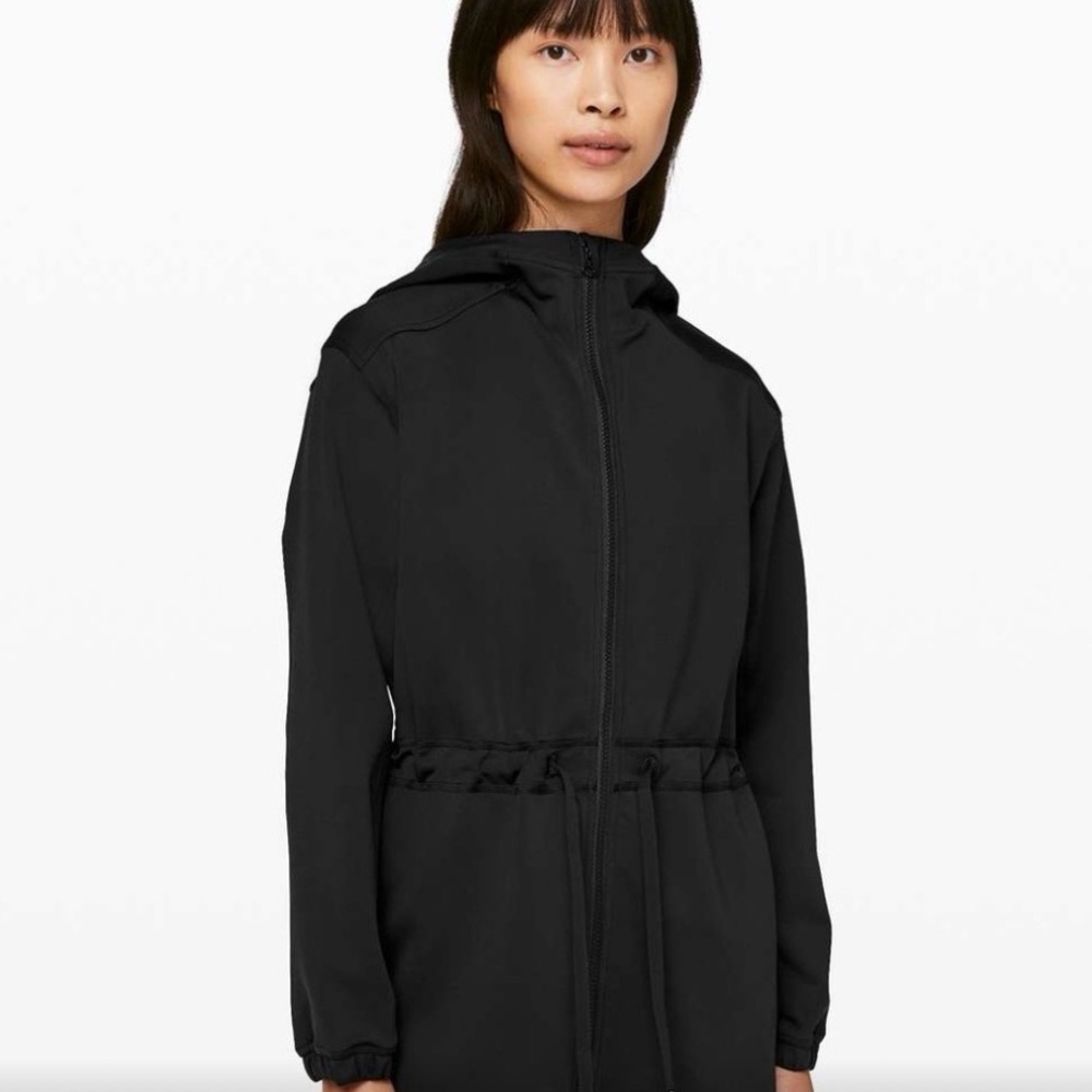 lululemon athletica Gotta Hustle Black Jacket NWOT Size 8.